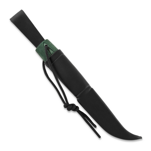 Coltello Pekka Tuominen Puukko, green micarta