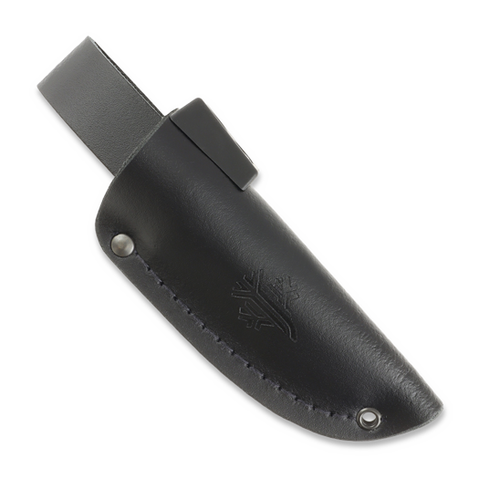 Peltonen Knives Pikkusissin M23 nahkatuppi, musta, oikeakätinen