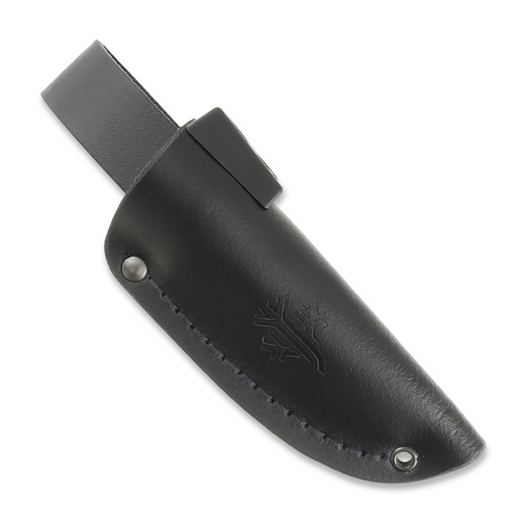 Peltonen Knives Pikkusissin M23 nahkatuppi, musta, oikeakätinen