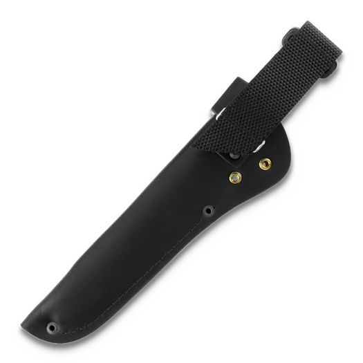 Peltonen Knives Sissipuukon nahkatuppi M95, musta, oikeak&auml;tinen