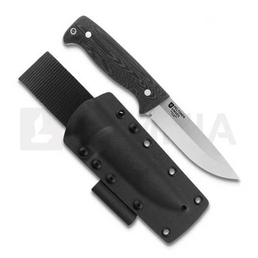 Peltonen Knives M07 Full Tang, black micarta, kydex sheath