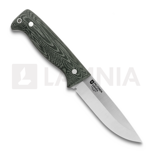 Peltonen Knives M07 Full Tang, green micarta, kydex sheath