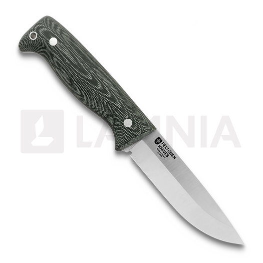 Peltonen Knives M07 Full Tang, green micarta, kydex sheath