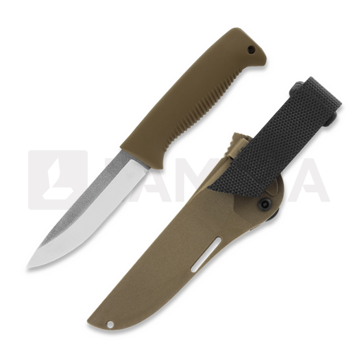 Peltonen Knives Sissipuukko M07 N690, komposiittituppi, coyote