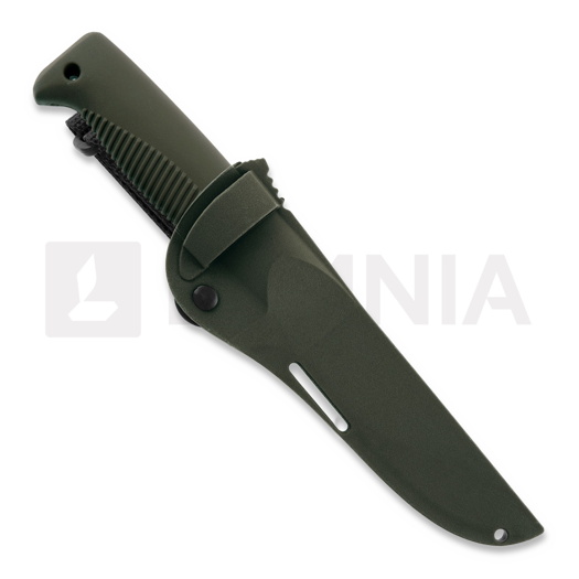 Peltonen Knives Sissipuukko M07 N690, komposiittituppi, vihreä