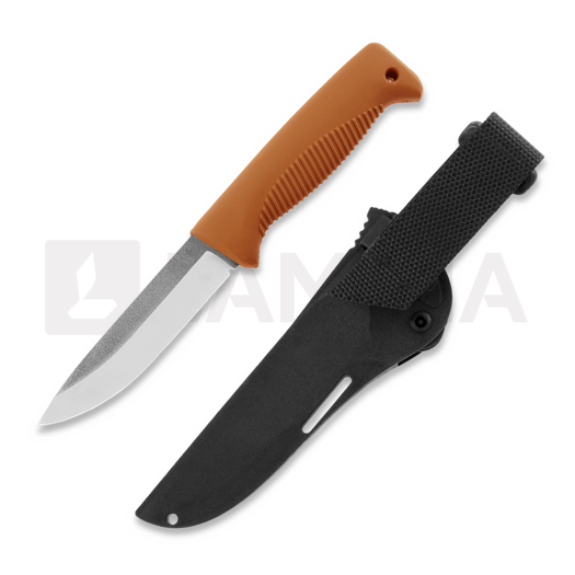 Peltonen Knives Sissipuukko M07 N690, komposiittituppi, oranssi