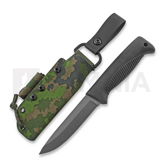 Peltonen Knives M07 Ranger Puukko Teflon, camo kydex sheath