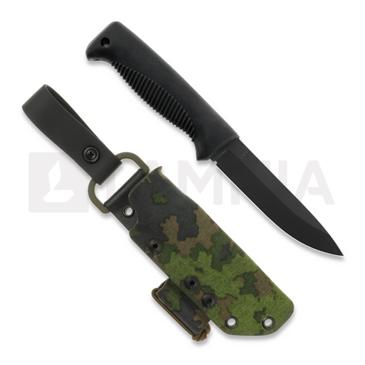 Peltonen Knives M07 Ranger Puukko Teflon, camo kydex sheath