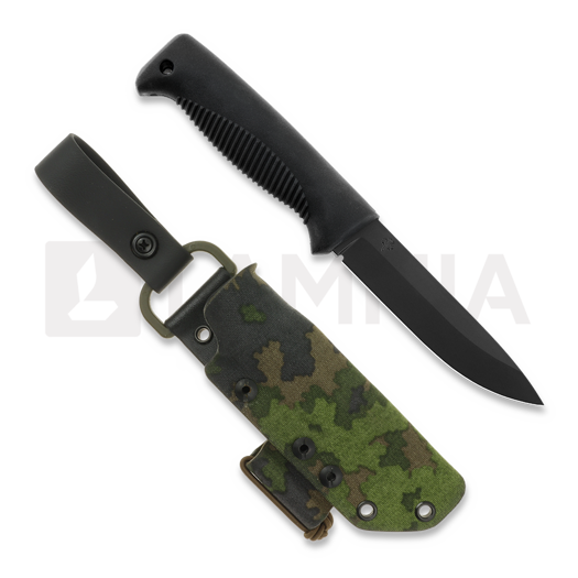 Peltonen Knives M07 Ranger Puukko Teflon, camo kydex sheath