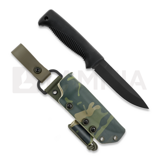 Peltonen Knives M07 Ranger Puukko Teflon, camo kydex sheath
