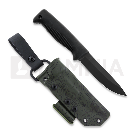 Peltonen Knives M07 Ranger Puukko Teflon, camo kydex sheath