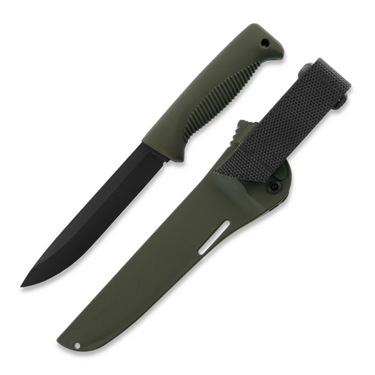 Peltonen Knives M95 Ranger Puukko Cerakote, composite sheath, green