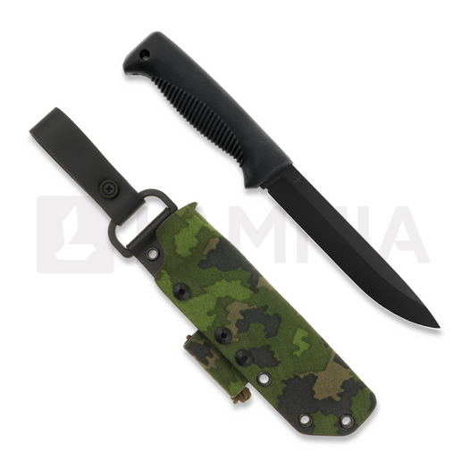 Peltonen Knives M95 Ranger Puukko Teflon, camo kydex sheath