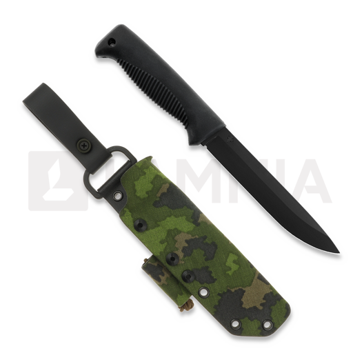 Peltonen Knives M95 Ranger Puukko Teflon, camo kydex sheath
