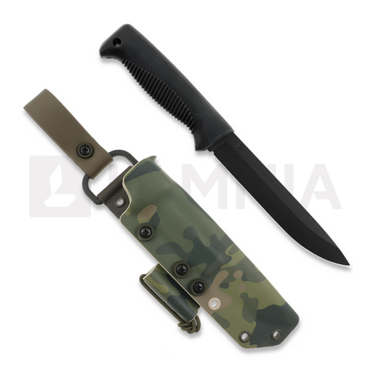 Peltonen Knives M95 Ranger Puukko Teflon, camo kydex sheath
