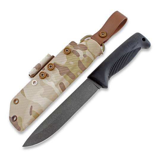 Peltonen Knives M95 Ranger Puukko Teflon, camo kydex sheath