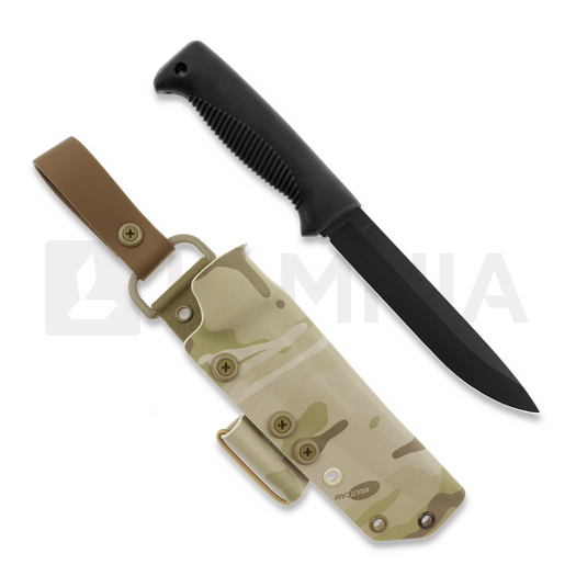 Peltonen Knives M95 Ranger Puukko Teflon, camo kydex sheath