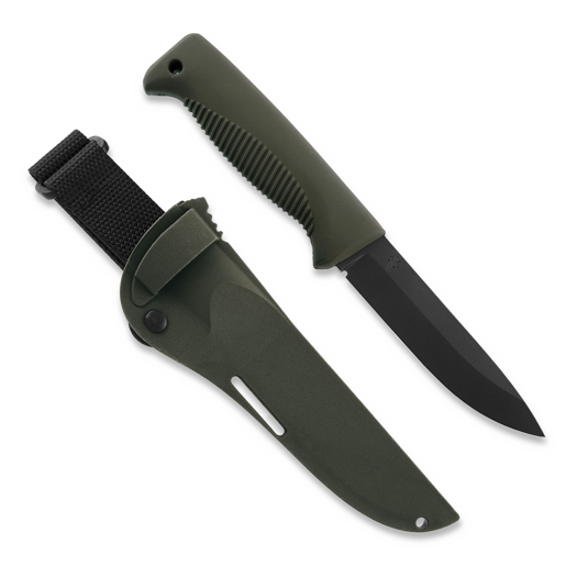 Peltonen Knives M07 Ranger Puukko Cerakote, composite sheath, verde