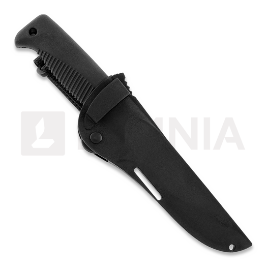 Peltonen Knives Sissipuukko M07 N690, komposiittituppi, musta