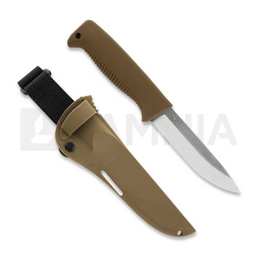 Peltonen Knives Ranger Puukko M07 N690, composite sheath, coyote