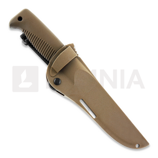 Peltonen Knives Ranger Puukko M07 N690, composite sheath, coyote