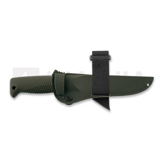 Peltonen Knives Sissipuukko M07 N690, komposiittituppi, vihre&auml;