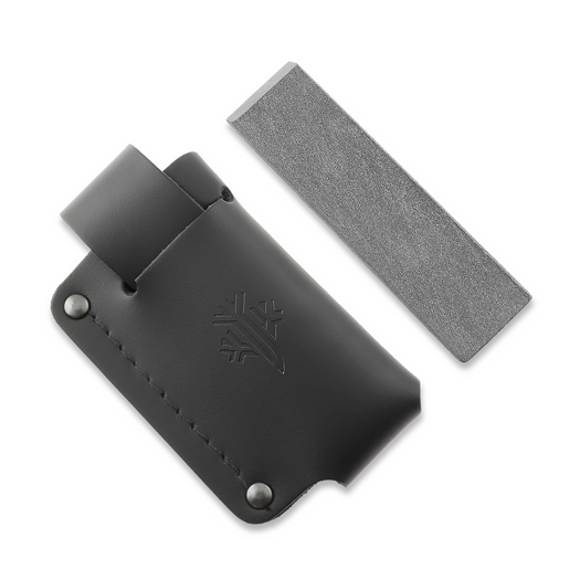 Peltonen Knives Sharpening stone in leather holster
