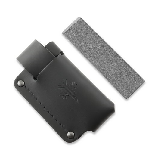 Peltonen Knives Sharpening stone in leather holster