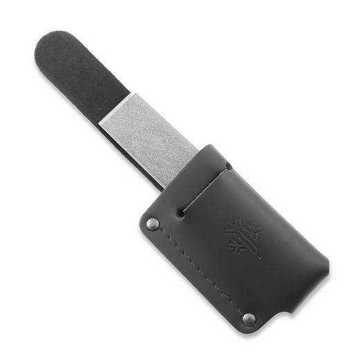 Peltonen Knives Sharpening stone in leather holster