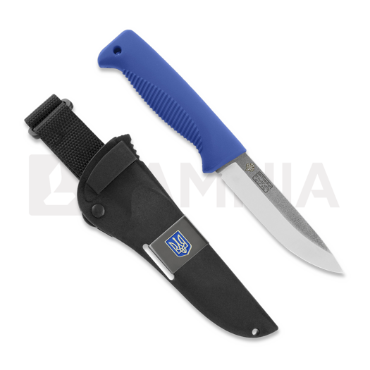 Peltonen Knives Sissipuukko M07 N690 ARHADYR CLUB 2025 with badge