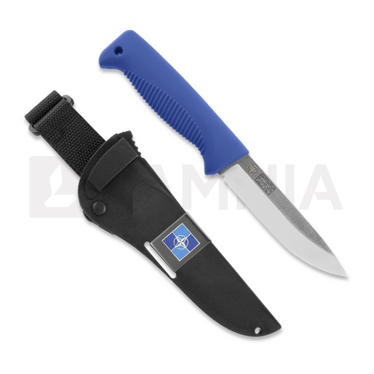 Peltonen Knives Sissipuukko M07 N690 ARHADYR CLUB 2025 with badge