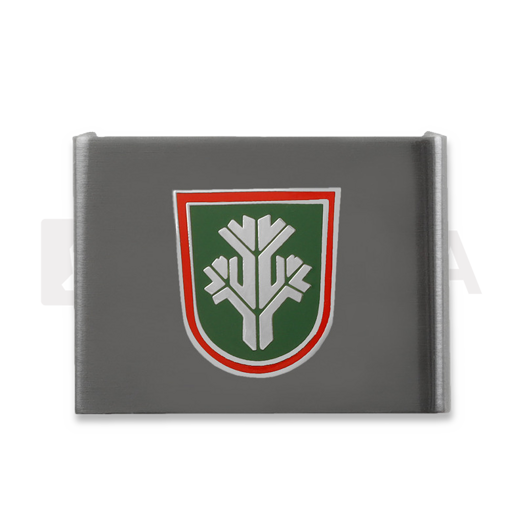 Peltonen Knives Sissipuukko M07 N690 ARHADYR CLUB 2025 with badge