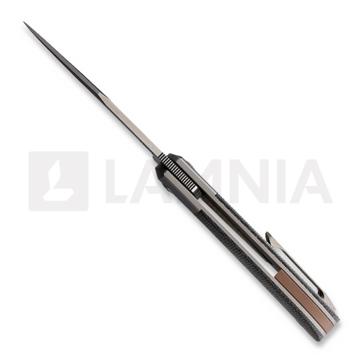 Couteau pliant Pena Knives Lanny's Bolster Lock, noir