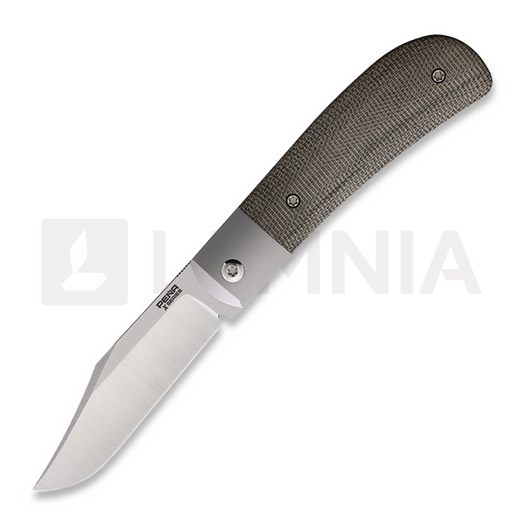 Pena Knives Lanny's Bolster Lock 접이식 나이프, 초록