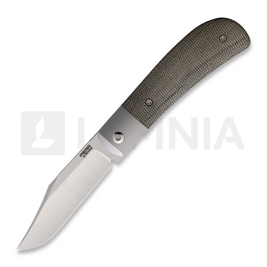 Pena Knives Lanny's Bolster Lock 折り畳みナイフ, 緑