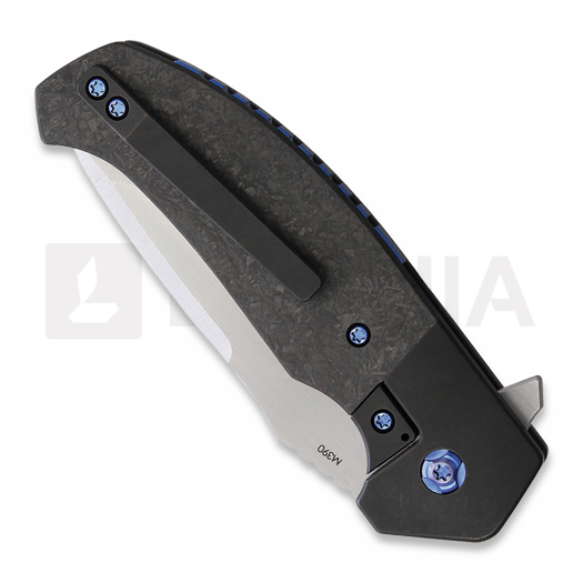 Couteau pliant Pena Knives Mini Diesel Carbon Fiber, satin