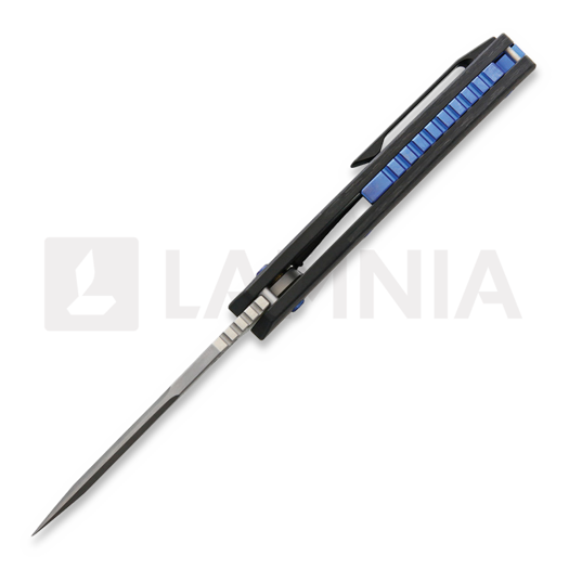 Couteau pliant Pena Knives Mini Diesel Carbon Fiber, satin