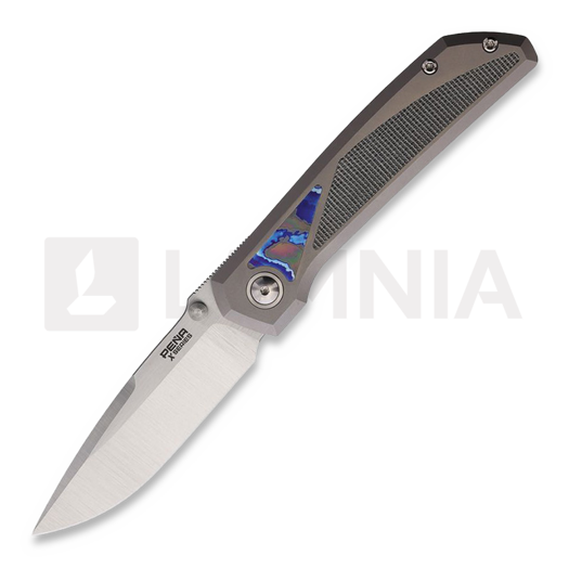 Pena Knives Mula DP Black Micarta kääntöveitsi