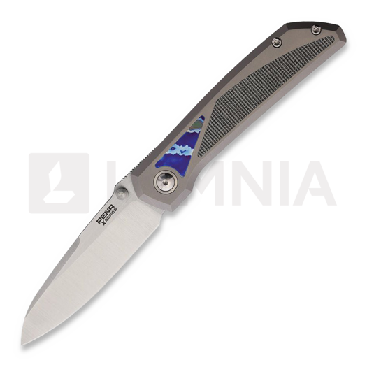 Pena Knives Mula Sheeps Foot Blade Black kääntöveitsi