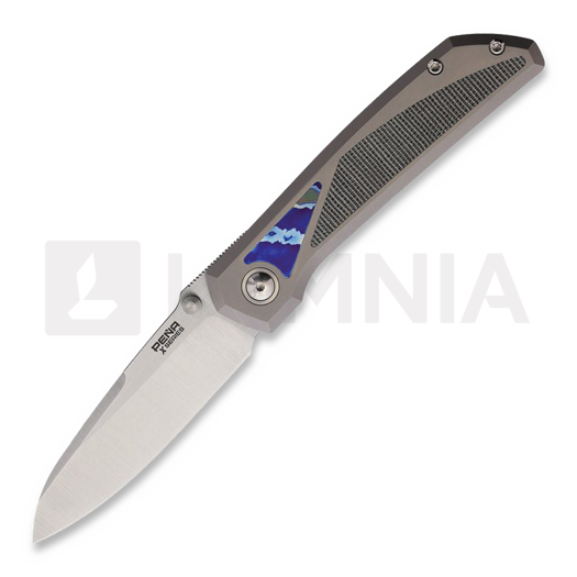 Navalha Pena Knives Mula Sheeps Foot Blade Black