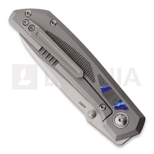 Pena Knives Mula Sheeps Foot Blade Black sulankstomas peilis