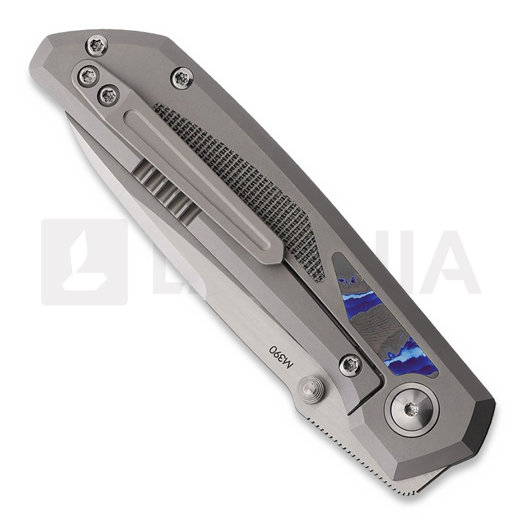 Pena Knives Mula Sheeps Foot Blade Black kääntöveitsi