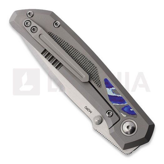 Pena Knives Mula Tanto Black Micarta kääntöveitsi
