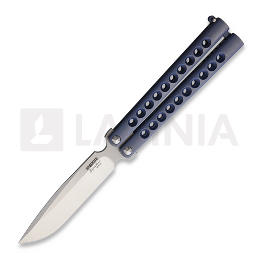 Pena Knives Penasong butterfly knife, blue