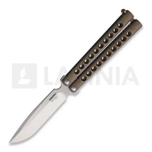 Pena Knives Penasong balisong, bronze