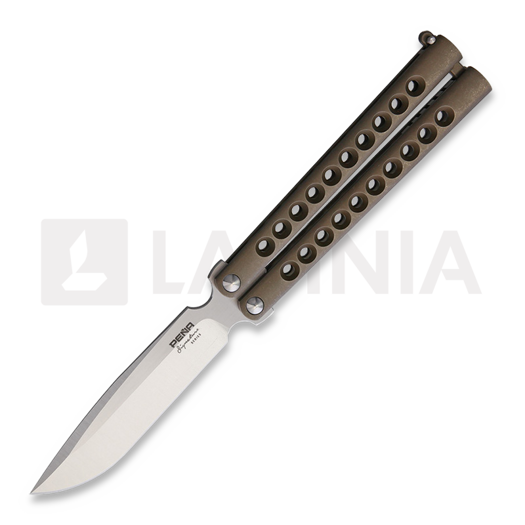 Pena Knives Penasong balisong, bronze