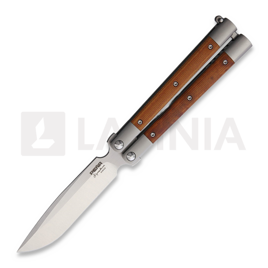 Coltello a farfalla Pena Knives Penasong, brown