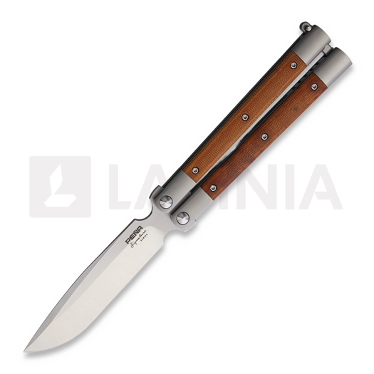 Pena Knives Penasong balisong, brown
