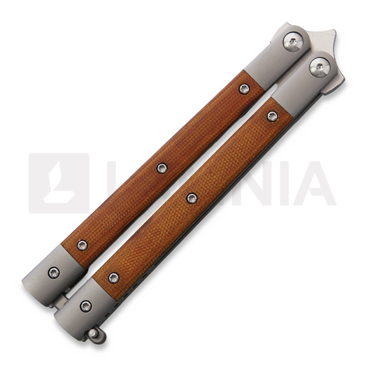 Pena Knives Penasong balisong, brown