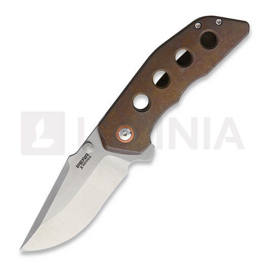 Nóż składany Pena Knives Rhino flipper, bronze